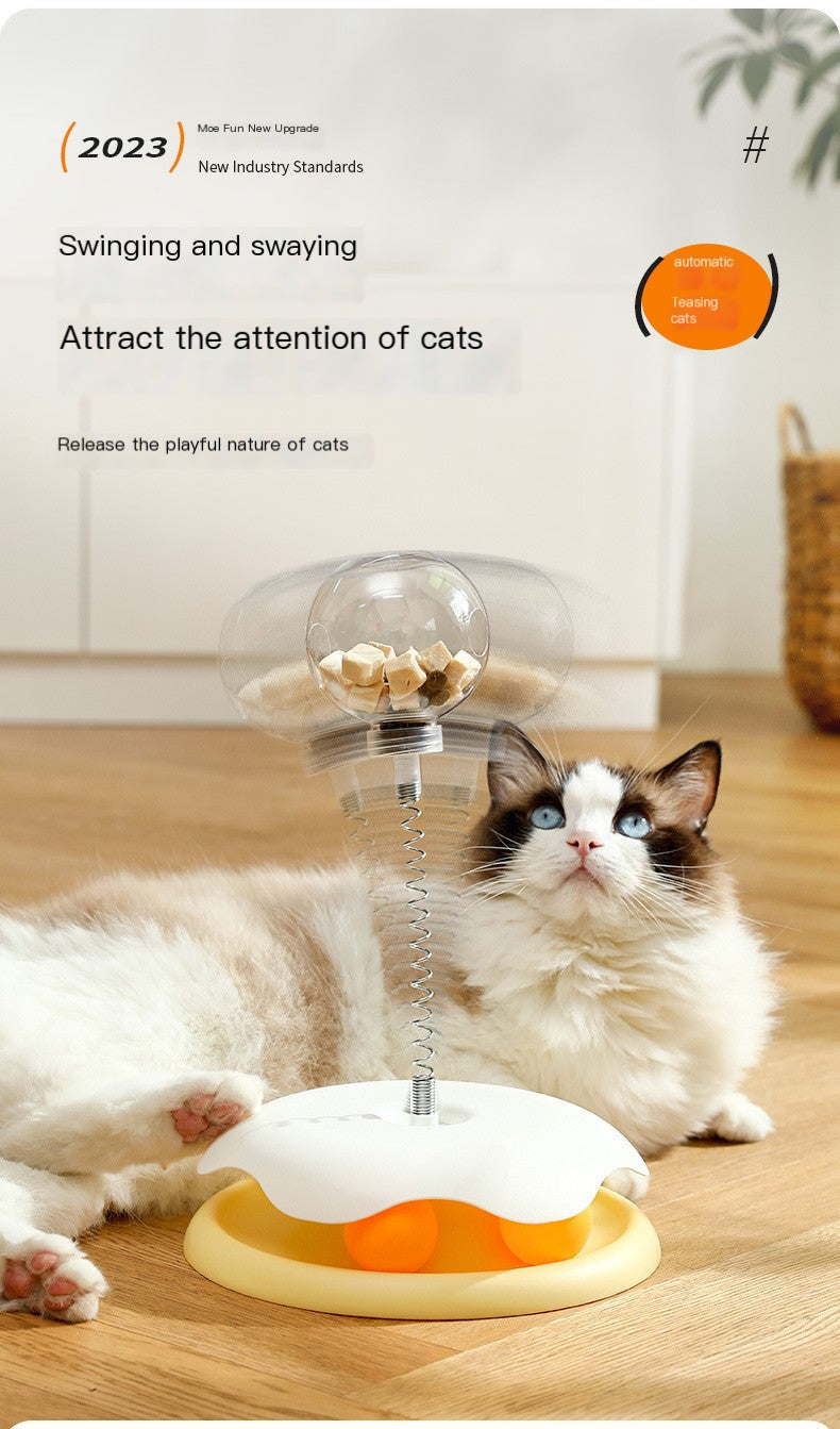 Interactive Leaky Ball Cat Toy – Keep Your Cat Entertained | Chandlers Vault