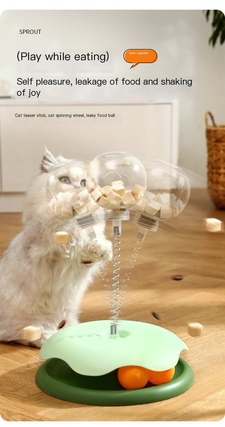 Interactive Leaky Ball Cat Toy – Keep Your Cat Entertained | Chandlers Vault