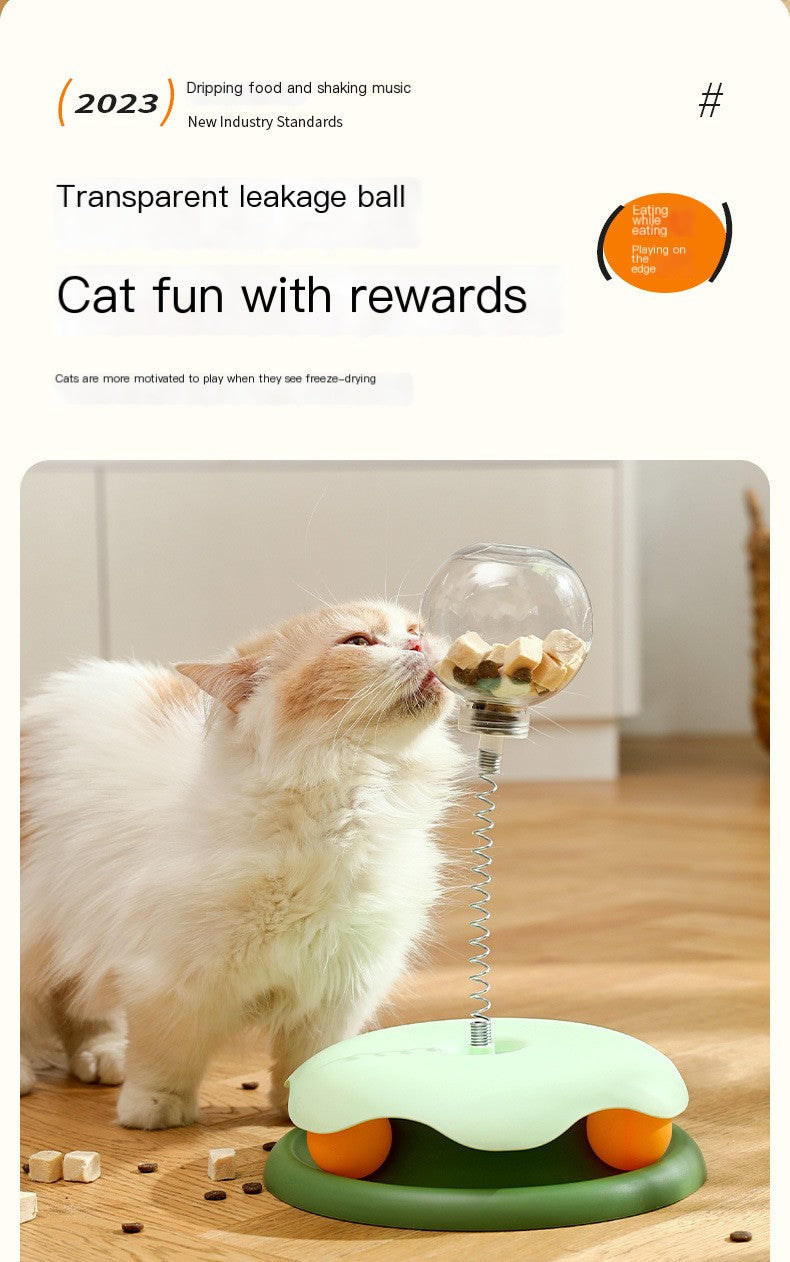 Interactive Leaky Ball Cat Toy – Keep Your Cat Entertained | Chandlers Vault