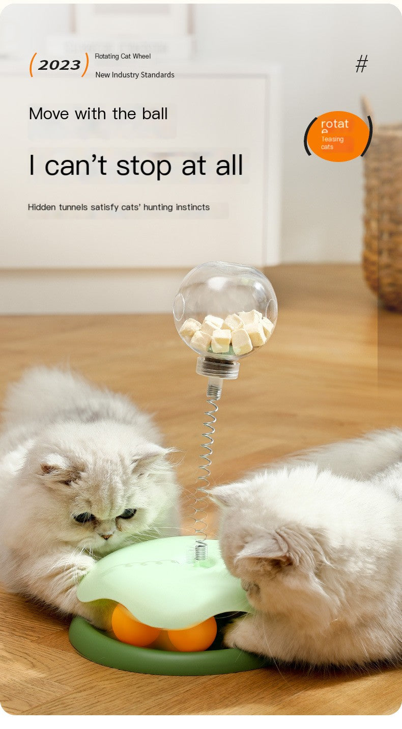 Interactive Leaky Ball Cat Toy – Keep Your Cat Entertained | Chandlers Vault